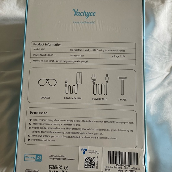 Laser hair removal device - Picture 3 of 3